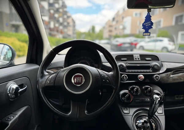 Fiat 500 cena 29999 przebieg: 134000, rok produkcji 2009 z Warszawa małe 407